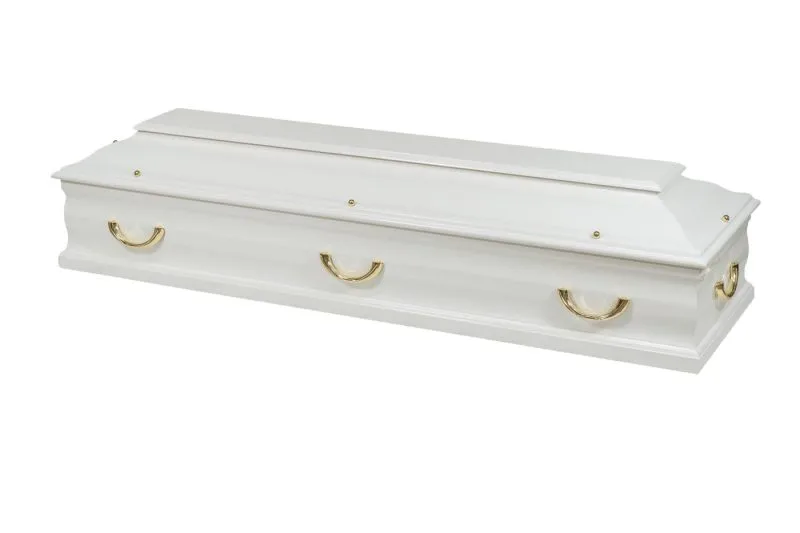 Grafkist Kennedy - Hoogglans wit